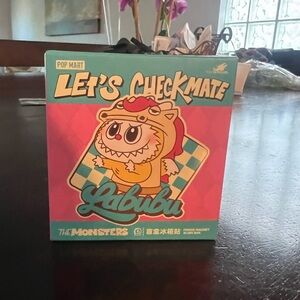 Pop Mart Labubu Let's Checkmate Figure Fridge magnet